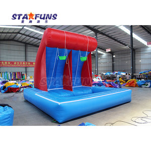 Juego de cubo de hielo de PVC comercial, juego de Carnaval inflable, tanque de ruleta de Gunge inflable, tanque de Gunge de agua inflable a la venta - Product Image 3