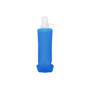 Mini gourde de sport portable 250ml 500ml pliable en TPU et silicone, récipient à boisson durable pour l'extérieur, flasques souples, sac à eau pliable - Product Image 5