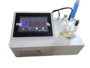 Automatic Transformer Oil Moisture Tester 0-400mA Auto-Control Electrolysis Current 8 Test Formulas LCD Data Storage Printing - Product Image 2