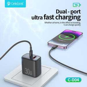 Meilleure vente produit à la mode 2025 personnalisé <span class=keywords><strong>Portable</strong></span> 00W téléphone charge rapide Gan EU US UK prise chargeur de téléphone adaptateur CD-04 - Product Image 2