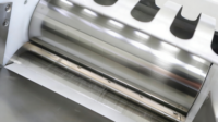 Presse à pâte automatique haute vitesse YM130 (acier inoxydable) pour boulangerie, révolutionnant la production de pizzas et de pâtes, efficacité inégalée