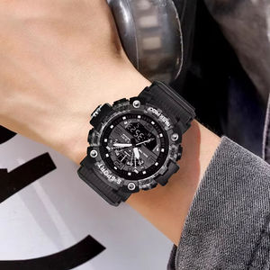 นาฬิกาข้อมือดิจิตอล <span class=keywords><strong>TOMI</strong></span> T233 สำหรับผู้ชาย ขายส่ง มีสินค้าในสต็อก กันน้ำ 3BAR แสดงวันที่อัตโนมัติ เรืองแสง นาฬิกาอิเล็กทรอนิกส์ดิจิตอลสำหรับผู้ชาย - Product Image 1