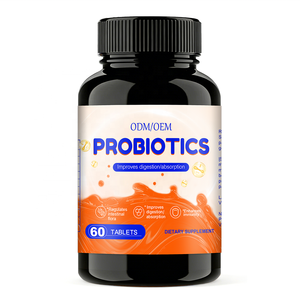 Tabletas de Probióticos OEM, Suplemento Dietético para Adultos, Mejora la Digestión y la Absorción, Regula la <span class=keywords><strong>Flora</strong></span> <span class=keywords><strong>Intestinal</strong></span>, Proporciona Energía 2 - Product Image 1
