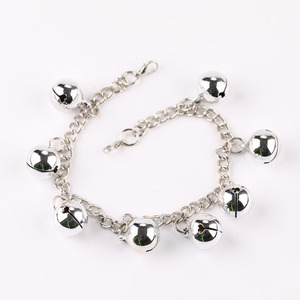 Fashion Anklets With Bells Zinc Alloy <b>Chain</b> 25cm Party Ethnic Style Performance Jewelry Silver Gold Color - Product Image 3