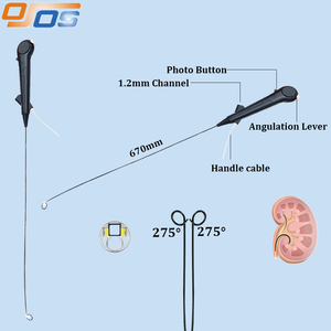 Ureteroscopio Flessibile Digitale per Urologia 7.5Fr 400*400p con Canale da 1.2mm per Uso Veterinario - Product Image 1