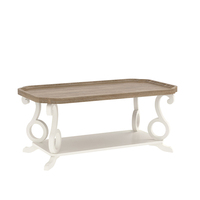 Mesa de té de Madera rústica, Centro de salón, mesas de Centro de madera y hierro, soporte de Tv y juego de mesa de Centro, muebles perfectos