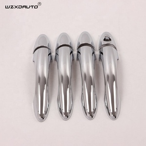 WZXD Car Doors Handle Cover Trim ABS <b>Chrome</b> 8pcs 2011 2015 for Sportage R - Product Image 3