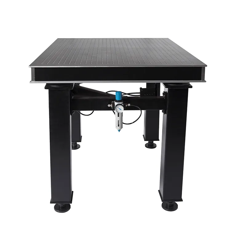 ZDT-P Высокоточный антивибрационный оптический стол серии состоит из стального сотового сердечника и верхней пластины и нижней пластины