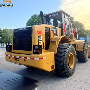 Chargeuse sur pneus Caterpillar 966H d'occasion, 6 tonnes, engin de construction avec moteur et pompe CAT, à vendre - Product Image 3