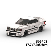 MOC-156606 Compatible avec les briques de marques célèbres, jouet de construction, blocs de construction, modèle de voiture de course Speed 8 Grid
