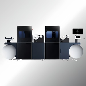 Vượt qua duy nhất UV máy in không dệt CuộN impresora etiquetas màu kim loại nhãn dán máy bao bì thu nhỏ tay áo in ấn - Product Image 3