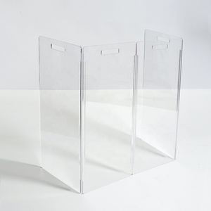 Barrière pour animaux de compagnie DIDUO en acrylique transparent Zig Zag DDT-B010 - Product Image 6