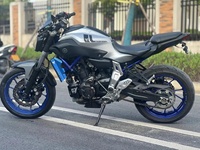 Yamaha MT-07 700cc, moto de route à essence haute performance, bicylindre en parallèle refroidi par liquide, >180 km/h pour les pilotes expérimentés, Chine