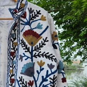 Great Quality Women's Winter Handmade <b>Quilted</b> Cotton Coat Indian TNT Suzani <b>Jacket</b> Boho Women Coat, Gift For Her - Product Image 3
