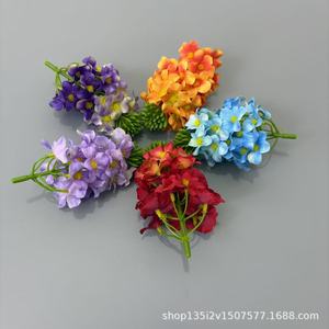 Fleurs artificielles Qiye, têtes de fleurs de colza en soie, décoration de mariage et de maison, style rural - Product Image 4