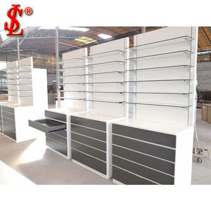 Étagère en bois pour pharmacie, accessoire de salon, pastorale, collection - Product Image 5