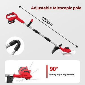 Cortadora de Césped Inalámbrica de 21V con Motor sin Escobillas, Poste Telescópico Ajustable, Batería de Litio de Alta Capacidad, Modelo SM-LM-T-10-2 - Product Image 3