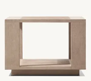 Sassanid extérieur patio jardin ensembles hôtel station Massimo teck café table d'appoint moderne de luxe mobilier d'extérieur - Product Image 1