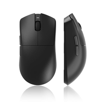 Sin demora 5D 3395 Sensor 30000DPI BT5.1 + 2,4G + Ratón para juegos con cable e inalámbrico 8K con interfaz USB de batería de litio de 300mAh para PC portátil