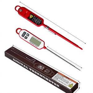 Pen Style <b>Food</b> Thermometer <b>Probe</b> Digital Cooking Thermometer Stainless Steel Sensor Backlit Display for Kitchen BBQ Baking - Product Image 1