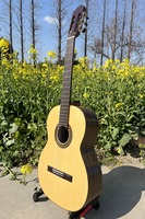 Gitar Klasik Vintage Aiersi Brand Suara Luar Biasa Kelas Atas dengan Top Spruce Jerman Solid dan Body Rosewood