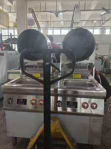 Mesin Masak Mie Goreng Otomatis SemiKron SUS 304 LPG Berkualitas Tinggi untuk Dapur Korea - Product Image 6