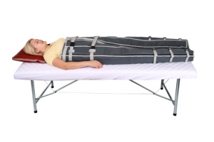 Mini appareil de pressothérapie pour drainage lymphatique, masseur de jambes à pression d'air pour amincissement corporel, pantalon de pressothérapie pour usage domestique et commercial - Product Image 4