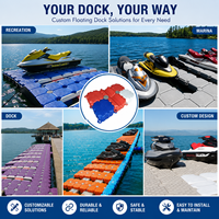 Ponton en plastique PE Jet Ski quai flottant pour Jet Ski Guangzhou fabricant en Chine plate-forme