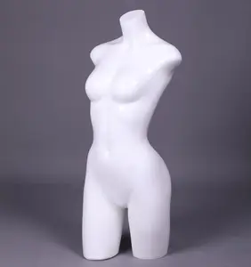 Maniquíes femeninos para la parte superior del cuerpo, producto nuevo, sexy, de plástico