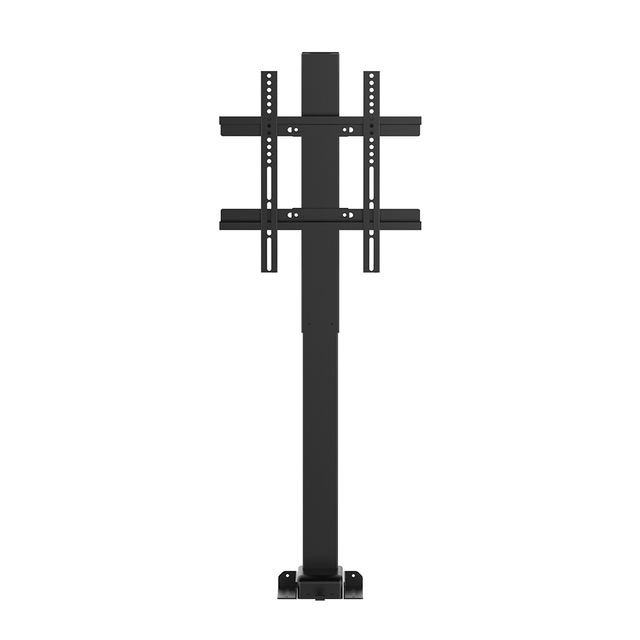 Motorized TV Mounts on Floor Electric Height Adjustable TV Stands Modern With Remote Control TV Lift