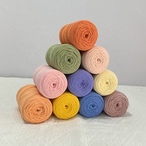 Bán Buôn Bán Số Lượng Lớn 100% Polyester Dacron Tay Móc T-Shirt Sợi Màu Sắc Khác Nhau Đan Fdy Poy Phong Cách Độ Kiên Trì Cao Nhuộm - Product Image 3