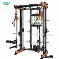 Meilleure Vente : Appareil de Musculation Multifonctionnel Smith Machine pour la Maison, en Bois et Acier, Unisexe, 1 Ensemble MND, Garantie 5 Ans