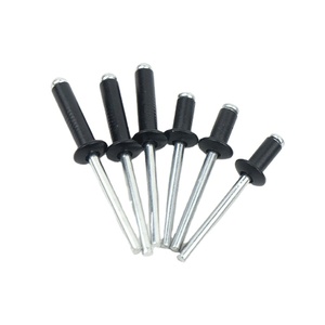 Rivets aveugles noirs à tête bombée standard en aluminium/acier - Product Image 5