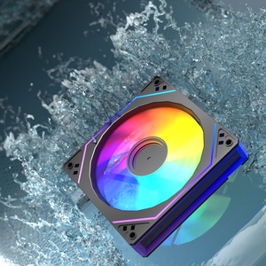 Hiệu suất cao argb PC Cooler yên tĩnh 120/140 Mét <span class=keywords><strong>CPU</strong></span> Quạt làm mát với LED chất liệu nhôm cho tản nhiệt - Product Image 2