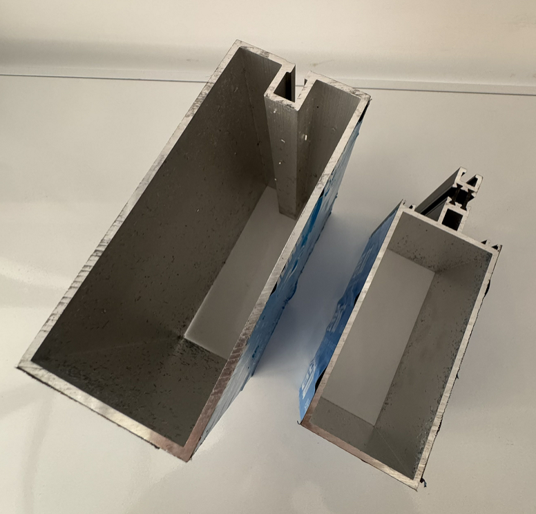 curtain wall aluminum profile