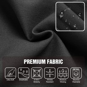 Blusa Médica con Cuello en V para Mujer, 4 Bolsillos, Elástica, Uniforme de Trabajo Médico, Uniforme de Hospital, Negra - Product Image 4