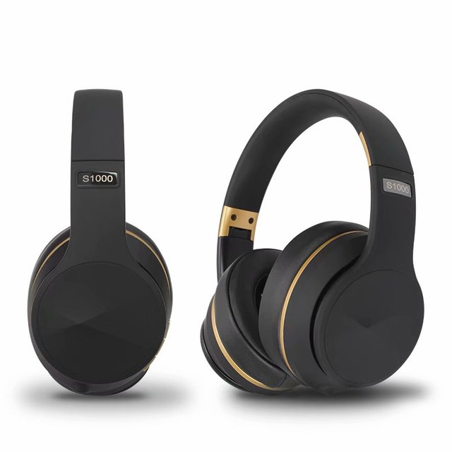 S1000 OEM Active Noise Cancelling Headphones Wireless ANC Headphone Headband Earphone Stereo Headset