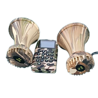 Llamador de Aves MP3 50W 150dB, Altavoz Impermeable a Batería, 110 Sonidos de Aves, Alcance de 80-300M para Cazar Todas las Aves y Animales, Plástico