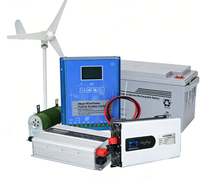 Éolienne 3KW 48V, système d'alimentation complet pour chalet de montagne et alimentation rurale