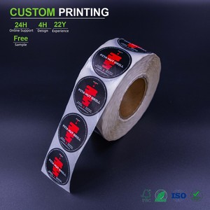 Etiqueta Adhesiva Negra con Logotipo de Pistola de Whisky, Cinta con Escala en Relieve, Etiqueta Blanca de Papel, Etiquetas Personalizadas Impermeables para Smartphones, Etiquetas para Embalaje - Product Image 1