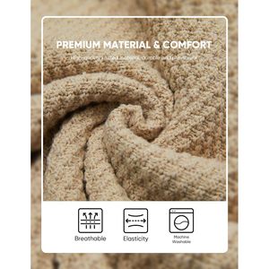 Pull-over cardigan décontracté personnalisé pour hommes, manches longues, laine mélangée, col châle, boutons, tricot torsadé pour l'automne, printemps, fermeture à glissière - Product Image 3