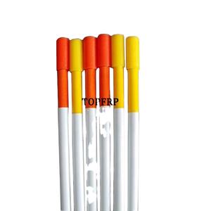 Orange Reflecterende Flexible FRP Fibra de vidrio Road Marker , Snow Marker - Product Image 1