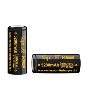 <span class=keywords><strong>Vapcell</strong></span> K52 <span class=keywords><strong>26650</strong></span> 3,7V 5200mAh 15A Hochleistungs-Akku für Hochstrom-Outdoor-Geräte Industrielle Verpackung - Product Image 3