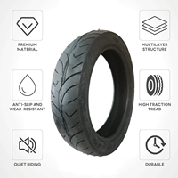 Ban Motor Custom Pabrik 130/80-17 T33 Rugged-Block Multi-Ply untuk Motocross, Cocok untuk Jalanan Alpen, Safari, dan Perjalanan Raid