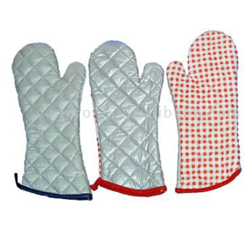 Heat-Resistant Oven Mitts - Set of 2 Silicone Kitchen Oven Mitt Gloves