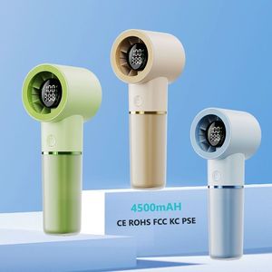 Ventilador Portátil IMYCOO con Batería Grande de 4500mAh, Pantalla Digital, Motor sin Escobillas, para Uso Doméstico y en el Automóvil, Diseño Mini de Alta Velocidad - Product Image 1