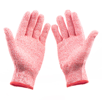 Gants de travail de sécurité haute performance multi-usages certifiés EN388 en HPPE tricoté, résistance au coupure niveau 5, pour la manutention industrielle