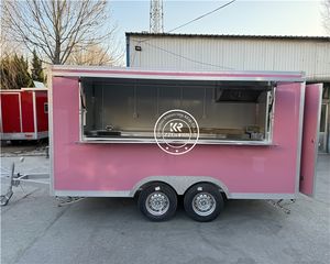 Kiosque alimentaire homologué CE, restauration commerciale, remorque alimentaire mobile multifonctionnelle avec équipement de restauration, norme américaine - Product Image 2