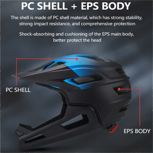 <span class=keywords><strong>Casco</strong></span> <span class=keywords><strong>Integral</strong></span> <span class=keywords><strong>Desmontable</strong></span> para Descenso de Montaña, Certificado CE CPSC, OEM ODM, para Bicicleta de Montaña, Ciclismo, <span class=keywords><strong>MTB</strong></span> - Product Image 6