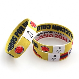 Bracelet RFID tissé en tissu élastique en polyester de nouveau style personnalisé vente directe d'usine - Product Image 3